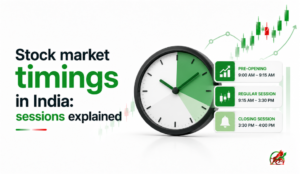 indian stock market timing